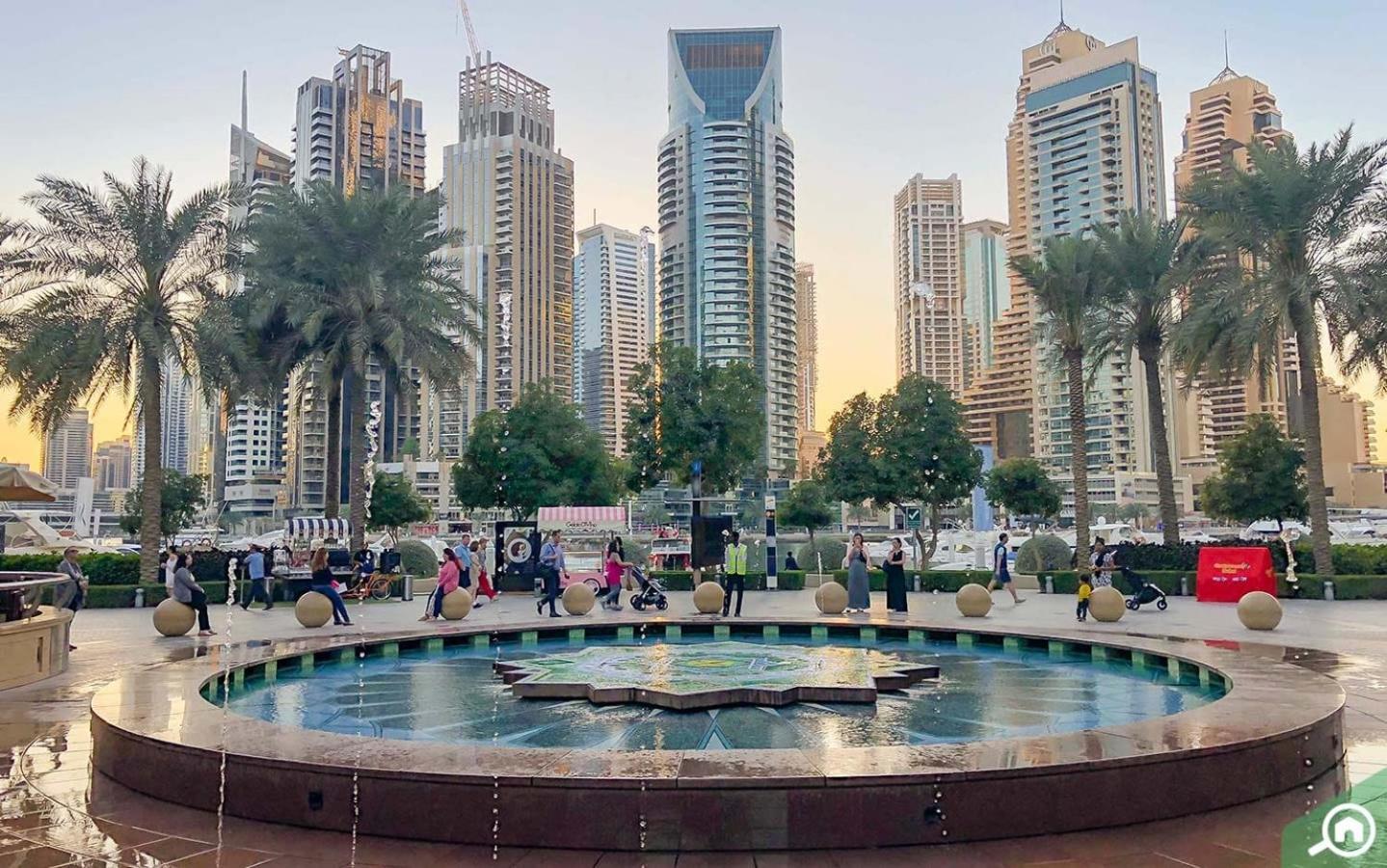 High Floor With City Skyline & Burj Khalifa View 3 Bedroom Unit Marina Dubái Exterior foto
