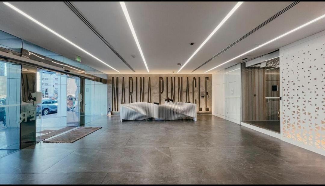 High Floor With City Skyline & Burj Khalifa View 3 Bedroom Unit Marina Dubái Exterior foto